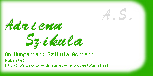 adrienn szikula business card